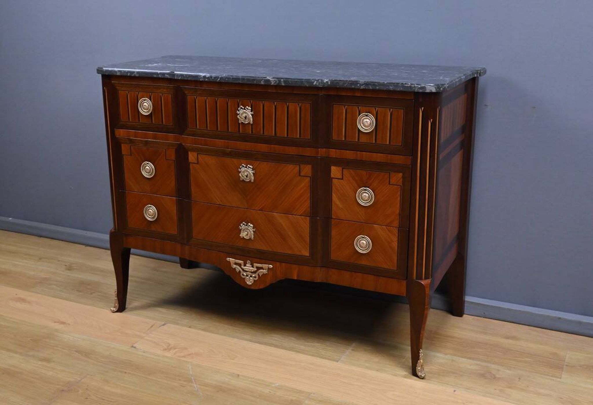 Mahogany and Rosewood Commode, Louis XVI style – 1st part of the 20th century