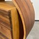 Commode ovale en bois cintré par Kreatippcci Studio