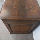 Banque de magasin à tiroirs en chêne