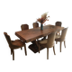 Table & chaises vintage art déco