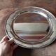 Plateau  rond inox