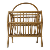 rattan magazine holder