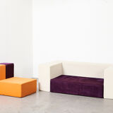 Cubisto Sofa by Massimo Morozzi for Edra 1990s
