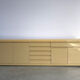 Vintage lacquered credenza, 1980s