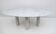 Mario Bellini Italian Carrara Marble Oval Dining Table for Cassina, 70s
