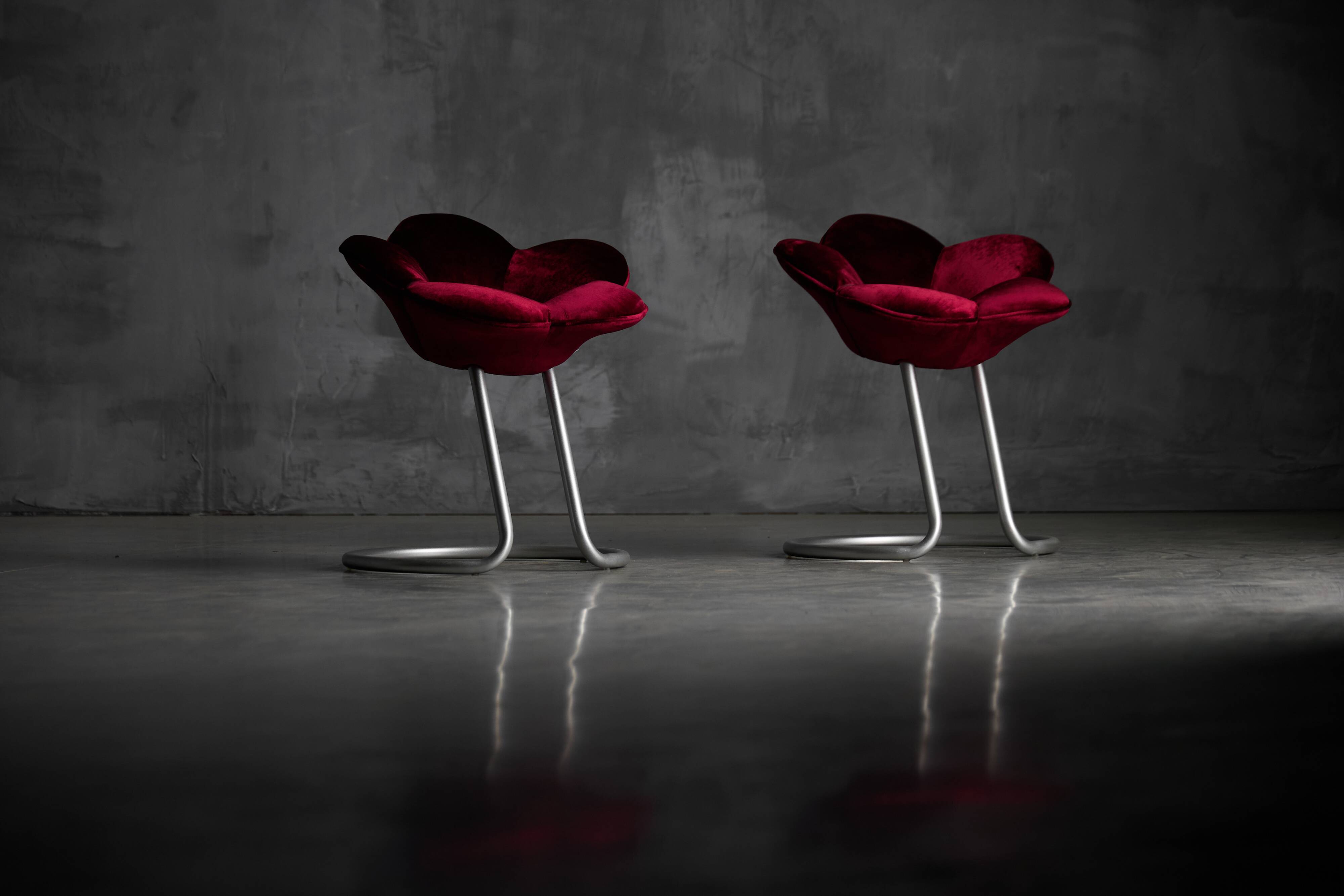 Soshun Flower Stools by Masanori Umeda for Edra, Italy, 1990s