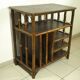 70s rattan hi-fi cabinet