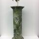 1970's Green Marble Painted Pillar