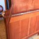 Rare antique buffet with marble, bronze, and marquetry in the Louis XVI style.