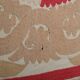Hand knotted rug, vintage turkish rug 135x142 cm