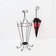 Mid-century wrought iron umbrella stand - 1960s