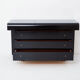 Commode laquée noire laiton signée Pierre Cardin 1980