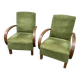 2 halabala lounge armchairs Design Lounge ART DECO 1940 Jindřich Halabala