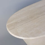 Vintage travertine coffee table