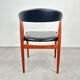 BA113 - Armchair in Teak and Leather by Johannes Andersen
