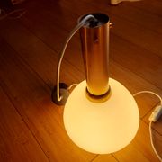 Suspension design opaline blanche
