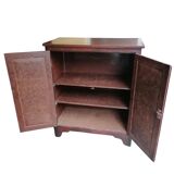 Credenza con decorazioni dipinte a mano, anni '50