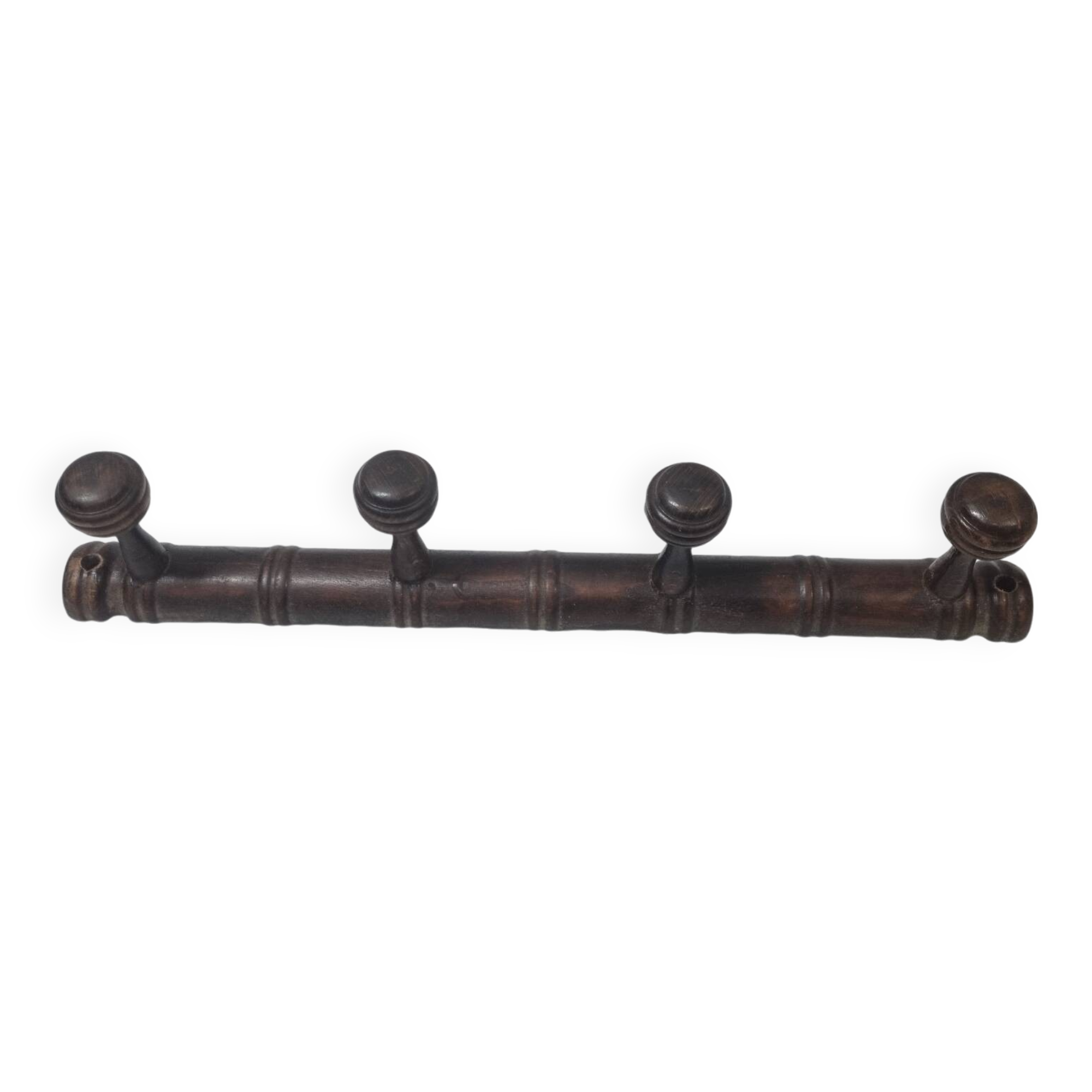 Art Deco 4-hook coat rack