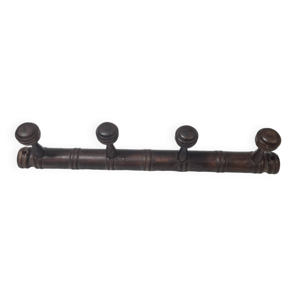 Porte-manteaux 4 patères art déco