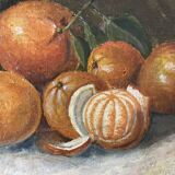 Still life with oranges