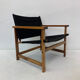 Mid-century desgn safari chair by Hyllinge Møbler Denmark , 1970’s