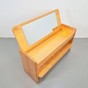 Vintage Pine Storage Bench, France, 1970s