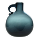Deep blue blown glass jug by Claude Morin, Dieulefit circa 1970