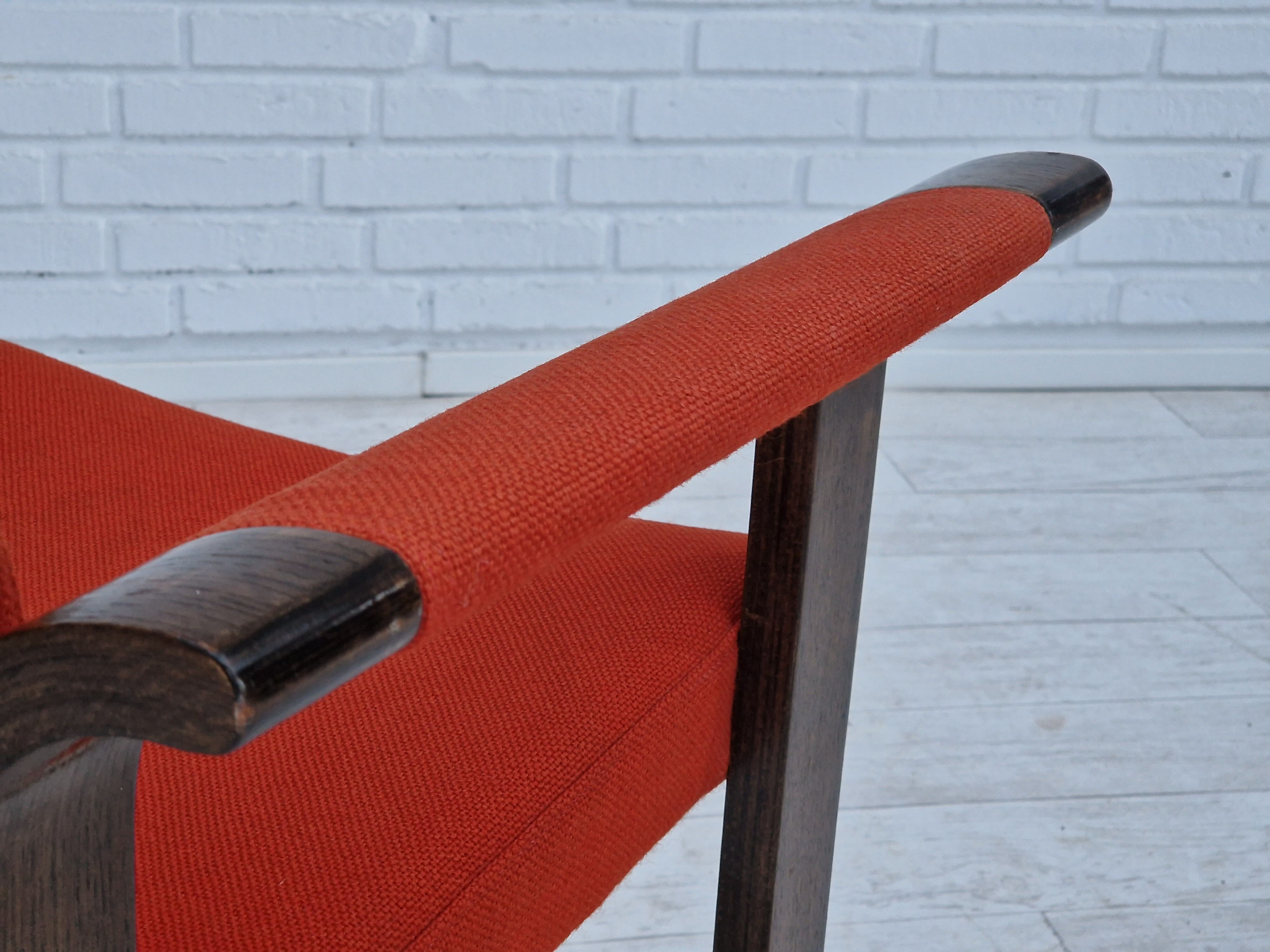 1980s, Danish design by Magnus Olesen, pair of armchairs