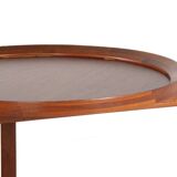 Sika Mobler trolley with removable trays  danish mid century modern design