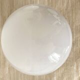 Art Deco opaline ball ceiling light