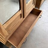 Art Deco oak wardrobe (renovated)