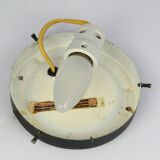 Plafonnier vintage en verre