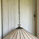 Suspension style Tiffany vintage, opal glass lampshade Ø45cm