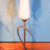 Opaline lamp 1950s