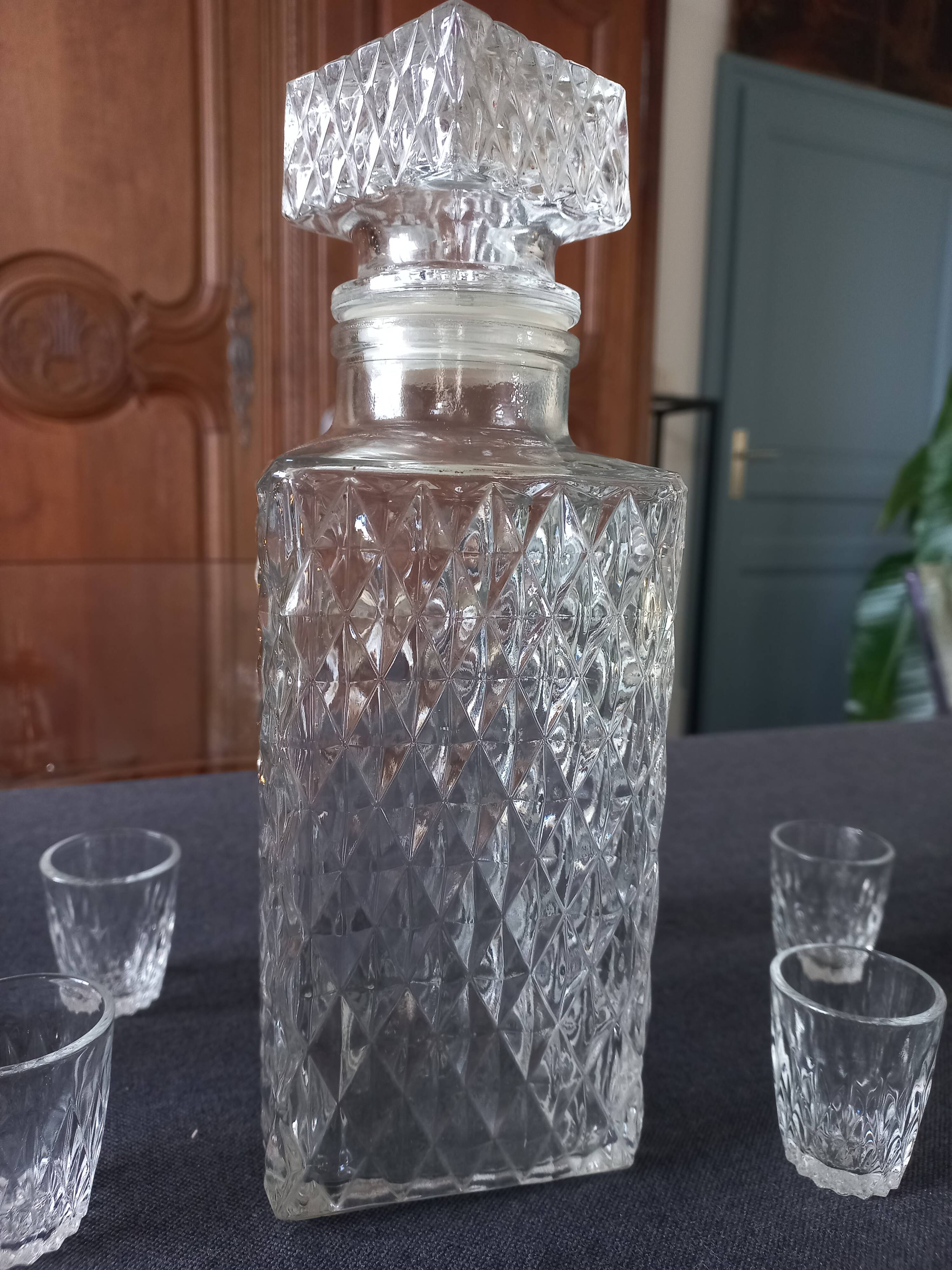 Vintage whisky decanter
