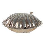 Metal shell-shaped box, Italian design, 1960s, made in Italy