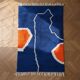 Moroccan rug in pure wool 2.5 x 1.5 m
