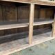 Aero gummed solid oak sideboard