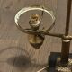 Double lamp fixture in brass, neo-classical style from the 1950s.