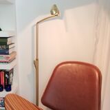 Modernist adjustable architectural floor lamp 1970s