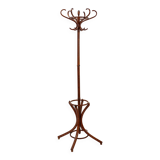 Porte manteau perroquet vintage en bois courbé