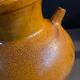 Ancient jar in glazed terracotta