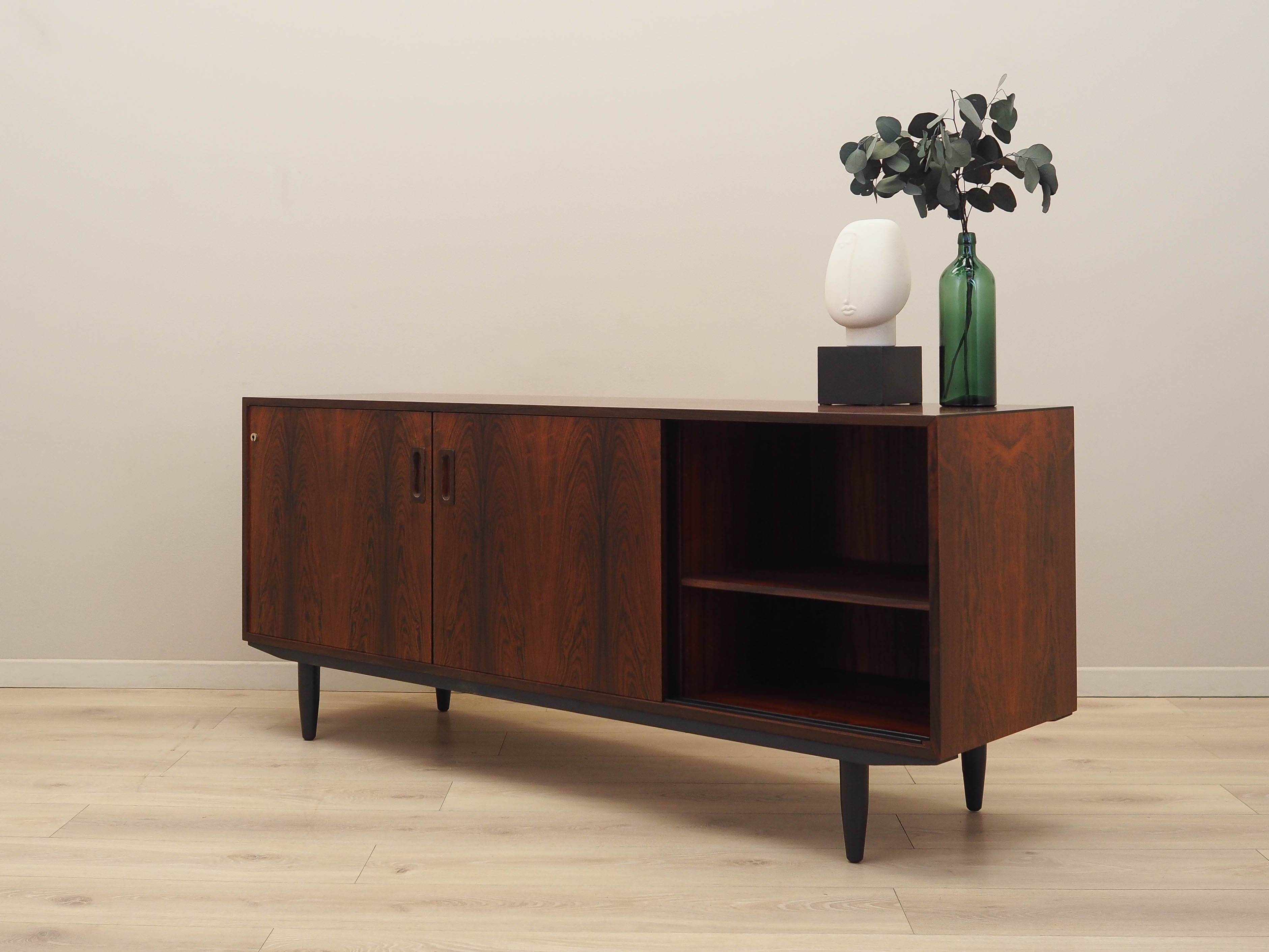 Rosewood dresser, Danish design, 1970s, production: Denmark