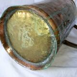 Coal bucket XIX copper pouring