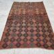 Vintage handmade Turkish rug 128x190 cm
