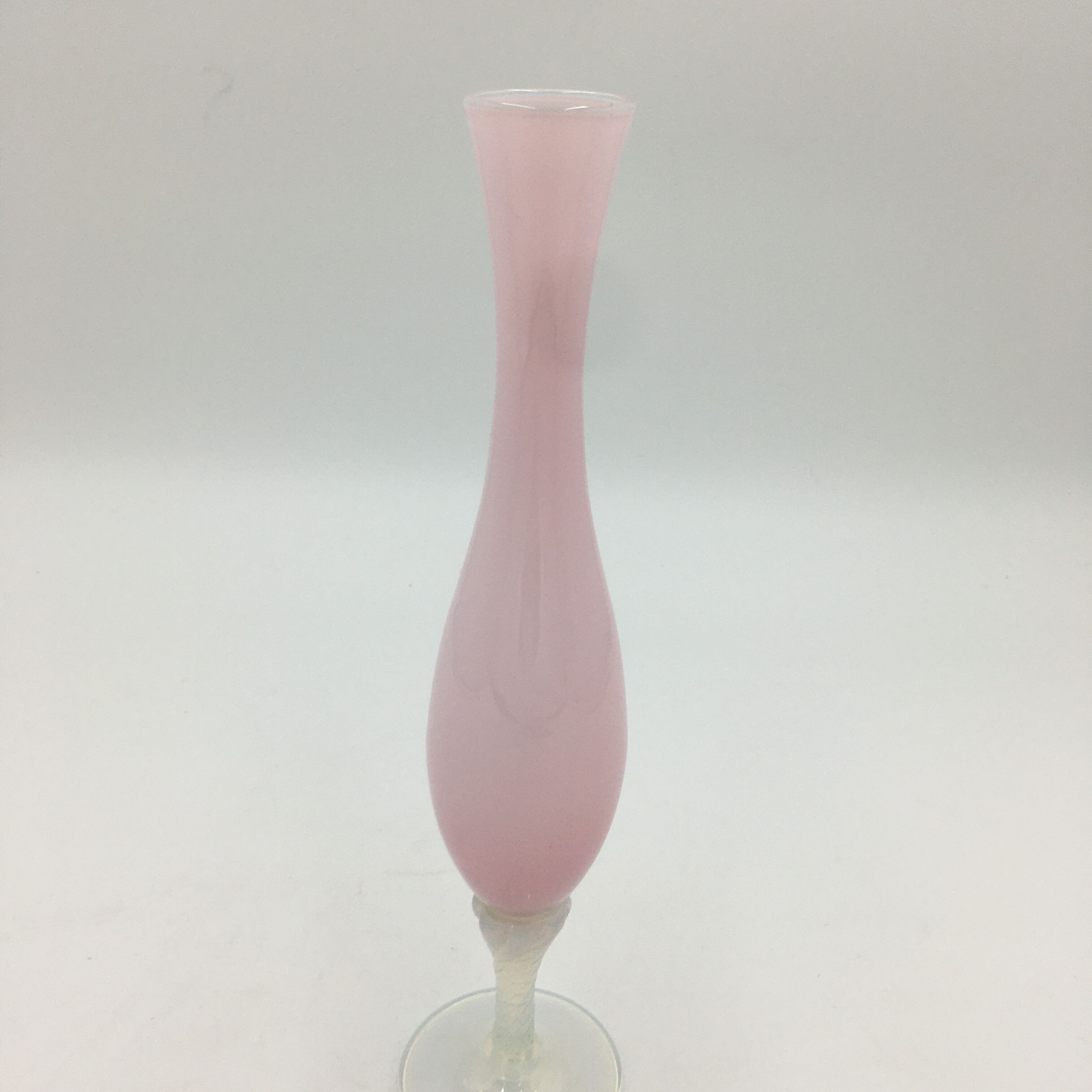 Pink opaline vase