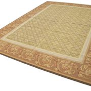Handmade European Vintage Aubusson Kilim 260 cm x 363 cm