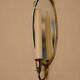 Pair of vintage mirror sconces in pewter by Svenskt Tenn