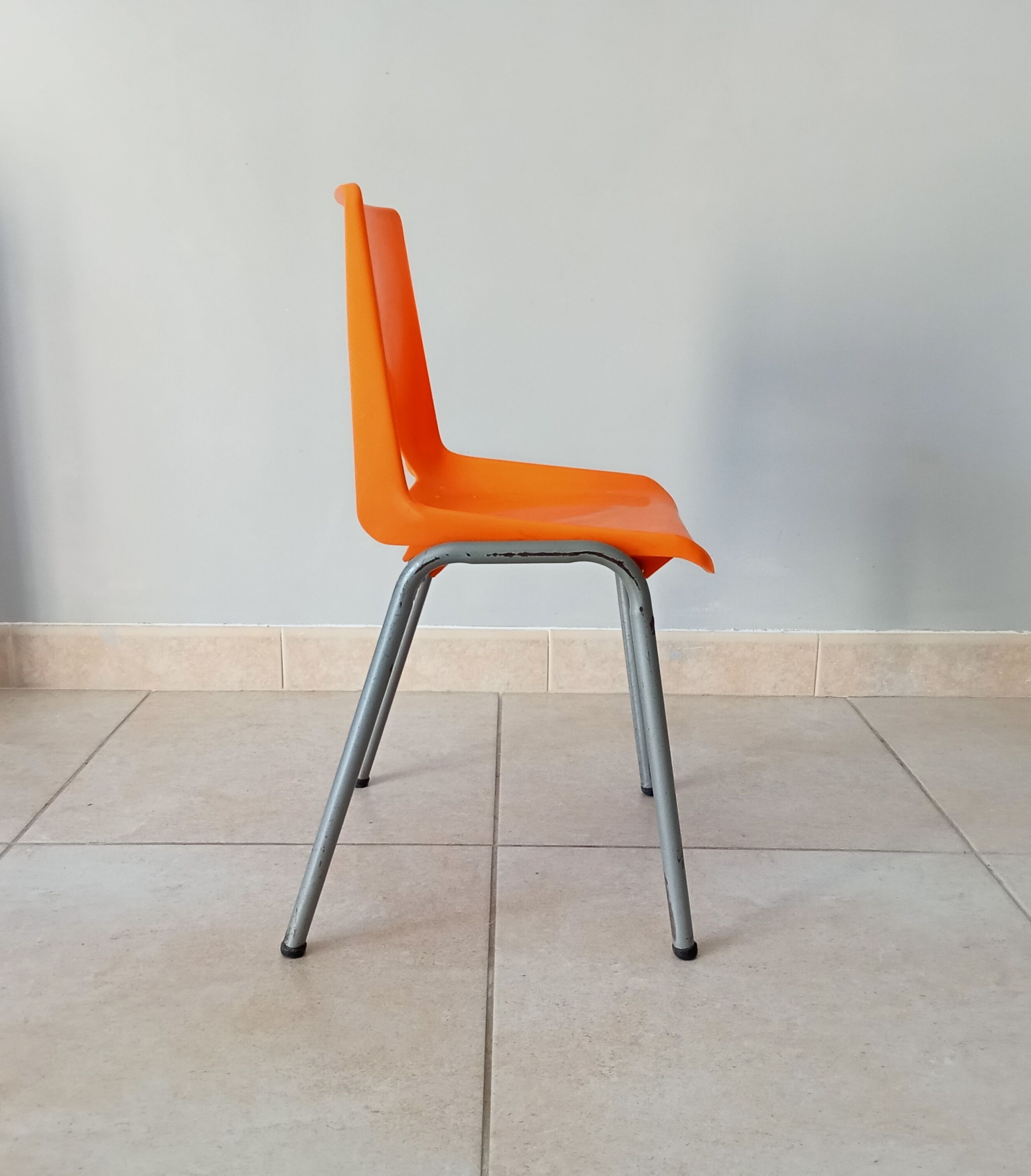 Pair of 70s kindergarten chairs