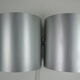 Giuliano Cesari Silver Wall Adjustable Lamp for Nucleo Sormani, 1960 Italy